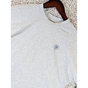 Ariat Gray Long Sleeve Tee